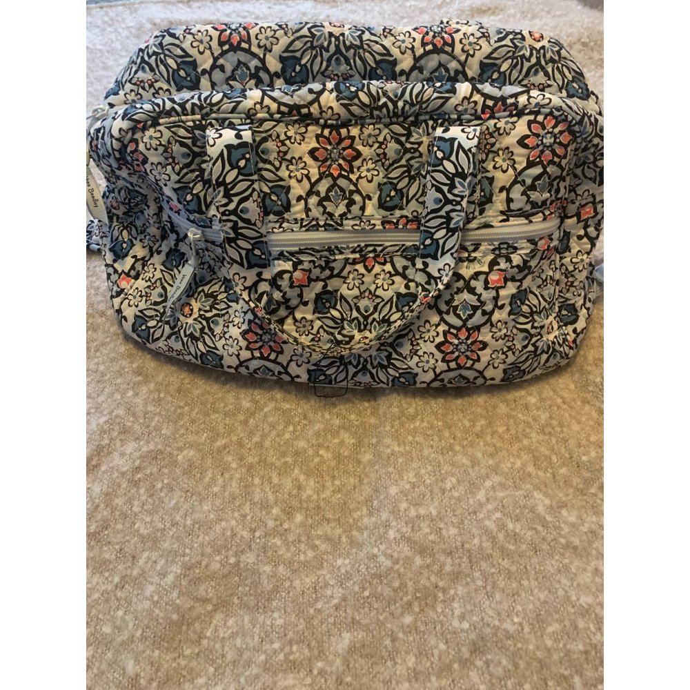 Vera Bradley Multicolor Floral Zipper Shoulder & Tote Bags OS - Picture 6 of 9